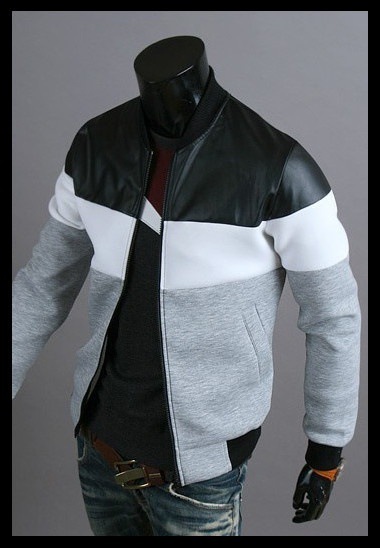 tumn Winter Men S Jacket Casual Fashion Splicing Design Baseball_voghion.com