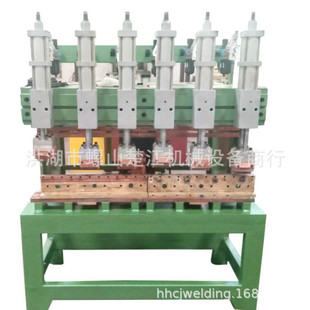 Shelf Lace Multi-head Wave Wire Combination Row Welding Machine Flat Mesh Wave Wire Combination Butt Welding Machine