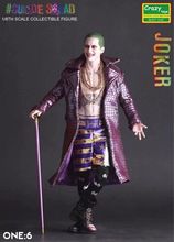 国产CRAZY TOYS真布衣 自杀小队 12寸可动 Joker小丑男 手办人偶