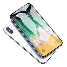 适用iPhone15ProMAX钢化玻璃膜全屏钢化膜10D冷雕苹果8plus钢化膜