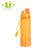 Manufacturer cross -border silicone water bottle outdoor sports kettle creative folding water cup Soft Water Bottle