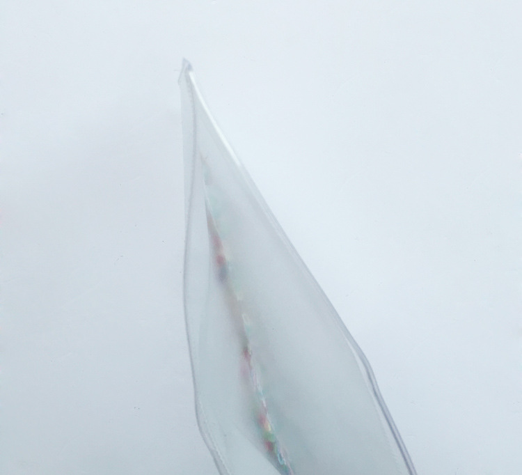 摇摇卡亮片A5A6手帐本活页袋 亮片笔记本收纳袋 PVC亮片