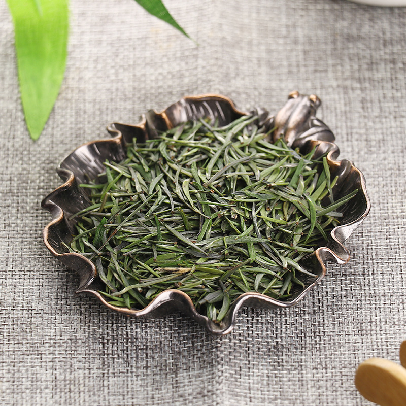 2018新茶四川蒙顶山雀舌竹叶茶炒青绿茶散装明前绿茶厂家直销代发