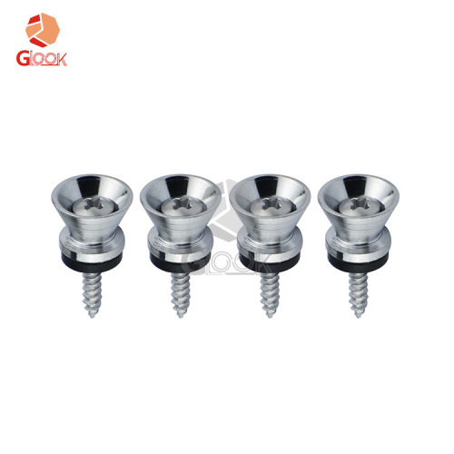 Folk classical guitar strap buckle nail tail nail electric guitar bass bass buckle lock strap anti-trip wholesale