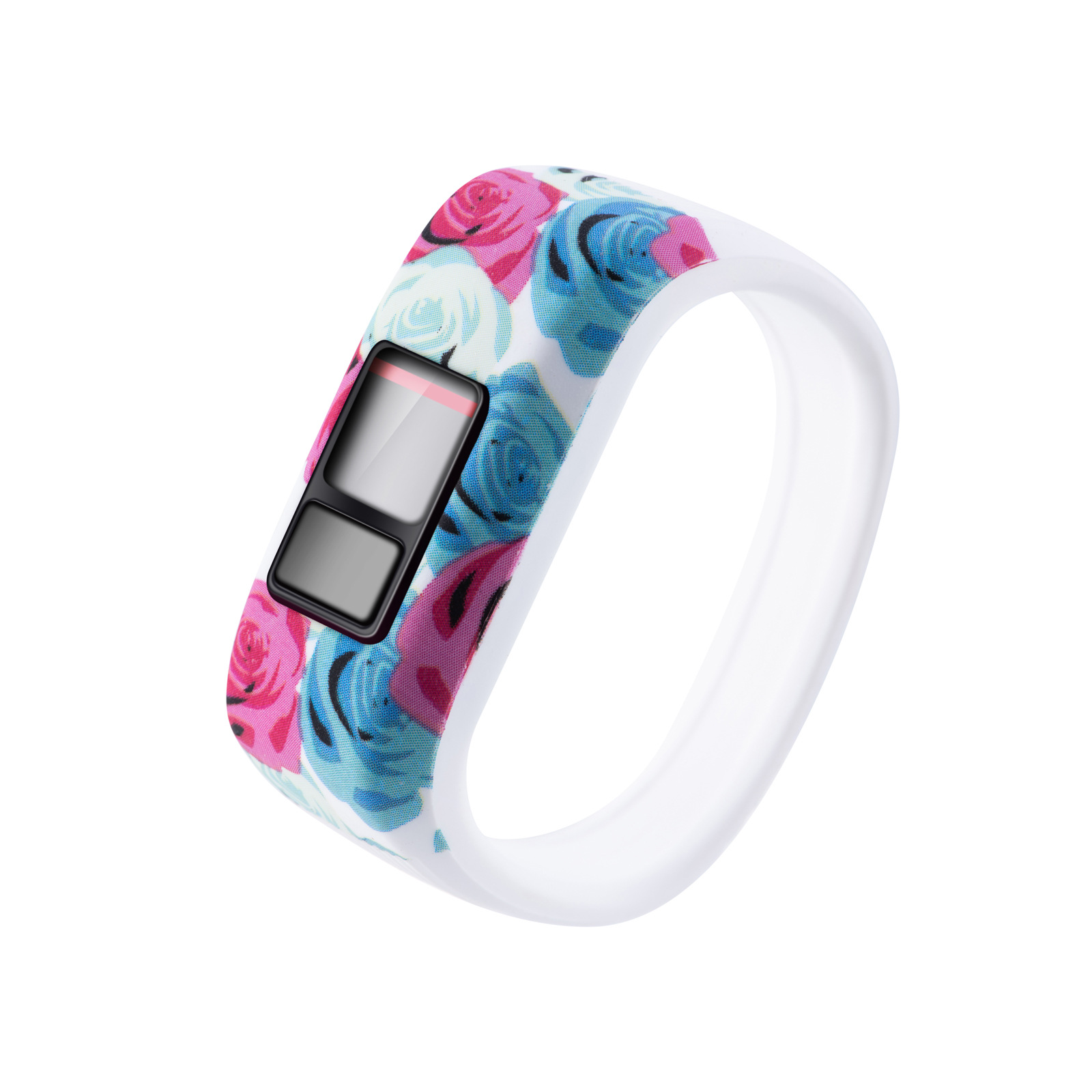 Suitable for Garmin Vivofit JR2 buckless wristband Garmin Vivofit3 children's silicone multi-color wristband undefined