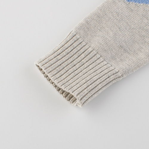 27kids Korean children's clothing wholesale 2024 boys autumn clothing children's sweaters small children's tops baby clothes dinosaur