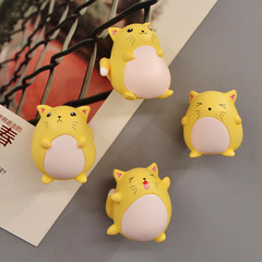 Refrigerator Sticker Magnetic Tape Creative Cartoon Mouse Personalized Magnet Iron Cute Small Animal 3D Decorative Ornament Magnetic Tape 