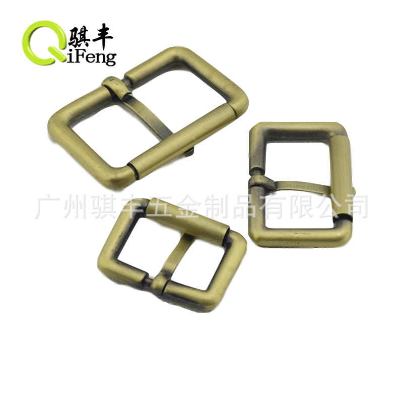 骐丰包包五金配件 Pin buckle 方形腰带扣 皮带扣 三档扣-阿里巴巴