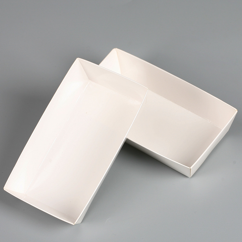 厂家生产定制logo蔬菜培根三明治纸盒 船型小吃纸盒子防油水