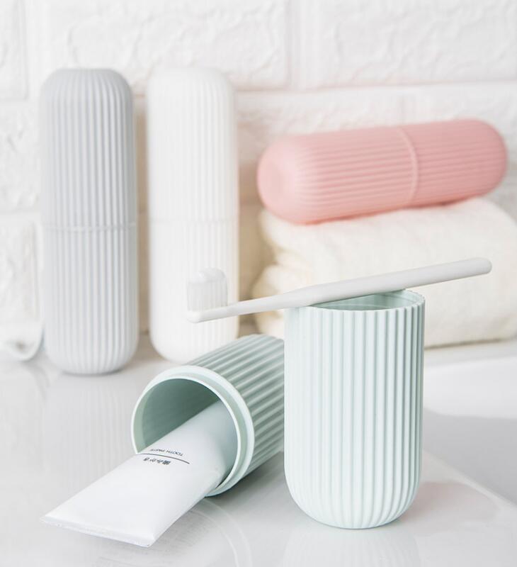 简约旅行牙刷盒便携式洗漱口杯刷牙杯子套装牙具牙缸牙膏收纳|ms