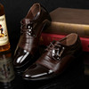 Men's fashionable classic suit for leisure pointy toe for leather shoes English style, Korean style