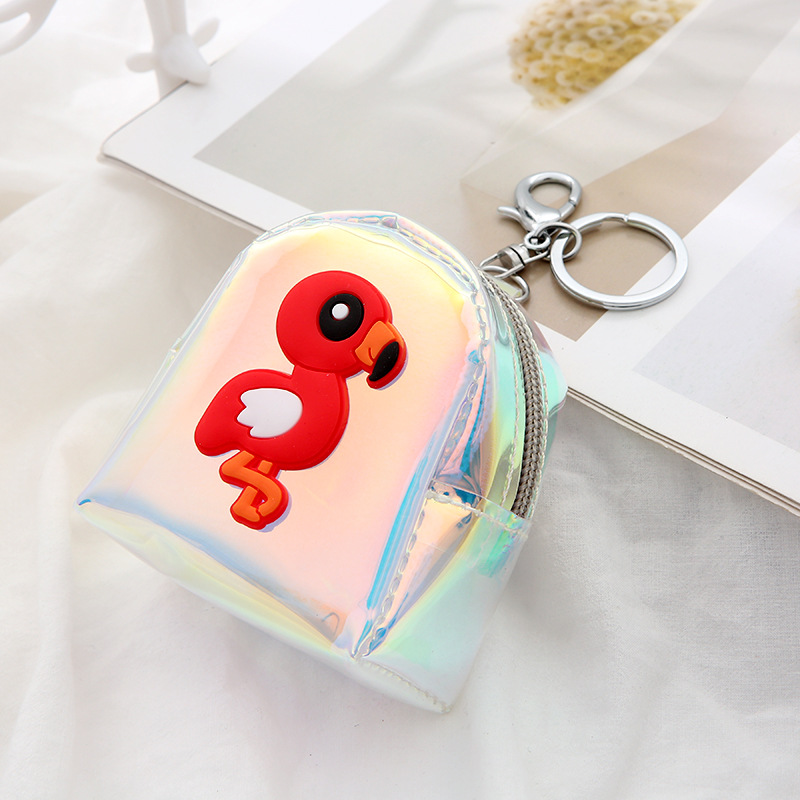 Hot Selling Creative Cartoon Alpaca Wallet Ladies Pvc Laser Coin Purse  Wholesale display picture 2