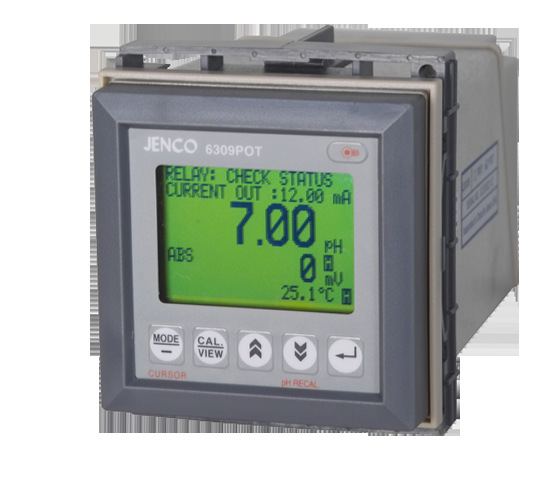 美国JENCO任氏6309POT 在线式PH酸碱度电导率盐度测试仪
