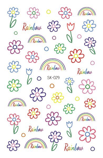 Nuevas pegatinas de unicornio, pegatinas de animales frescas y lindas para uñas, populares en Instagram, pegatinas de arte para uñas impermeables y duraderas, removibles. image 23