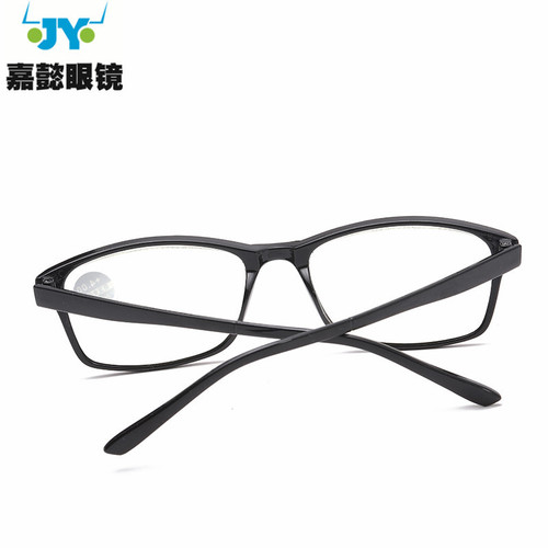 New large frame anti-blue light reading glasses for sale TR frame folding with continuous film resin sheet for the elderly with flat light glasses