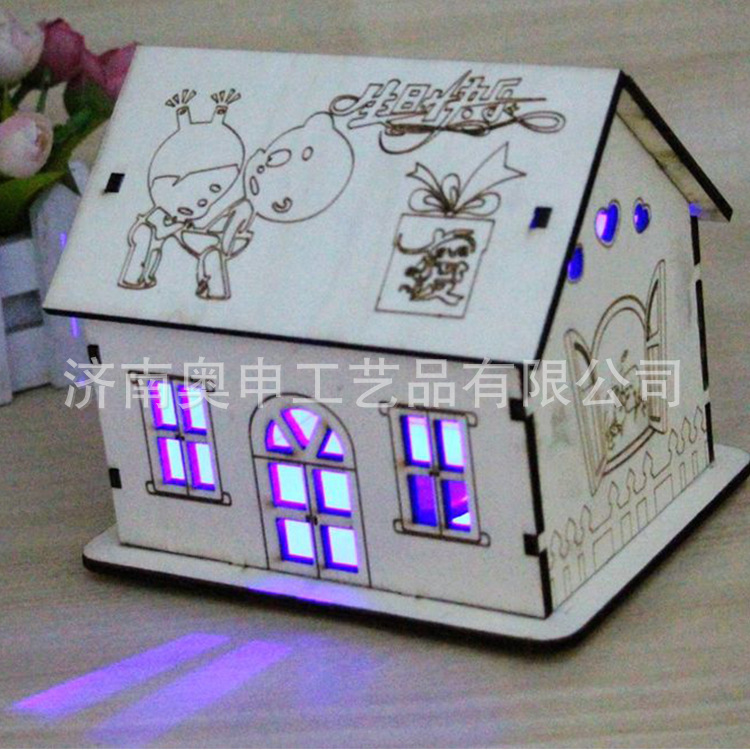 济南奥申创意木盒存钱罐加工定制