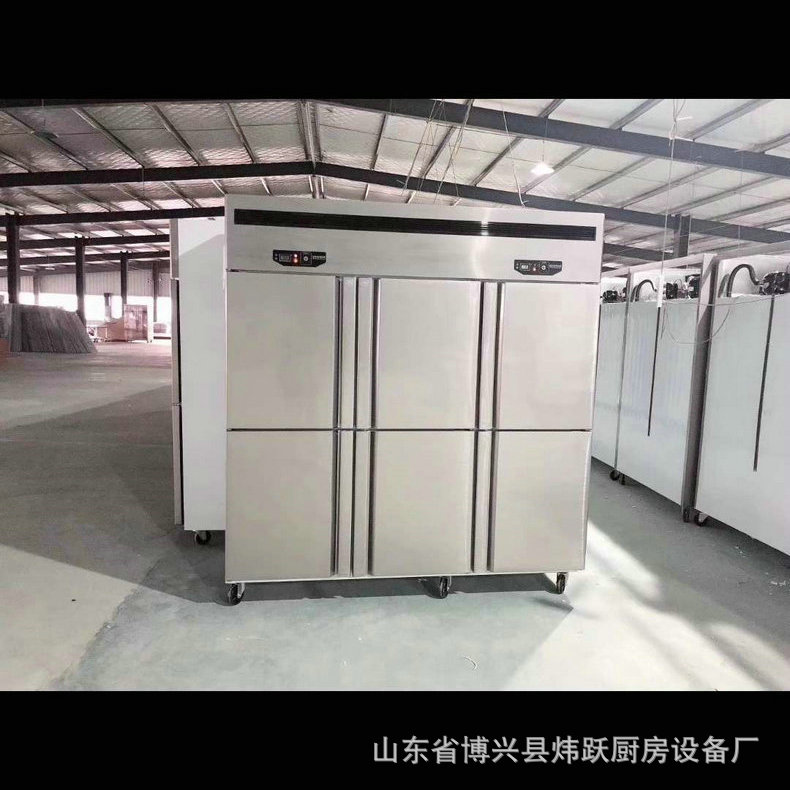 四门六门冷柜 大型保鲜冷藏柜 冷冻冰柜冰箱商用保鲜柜