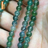 Agate round beads, necklace and bracelet from pearl jade, pendant, India