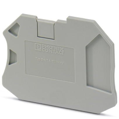 菲尼克斯 接线端子附件 隔板 端板 盖板 D-UT 4-TWIN HV-3000710