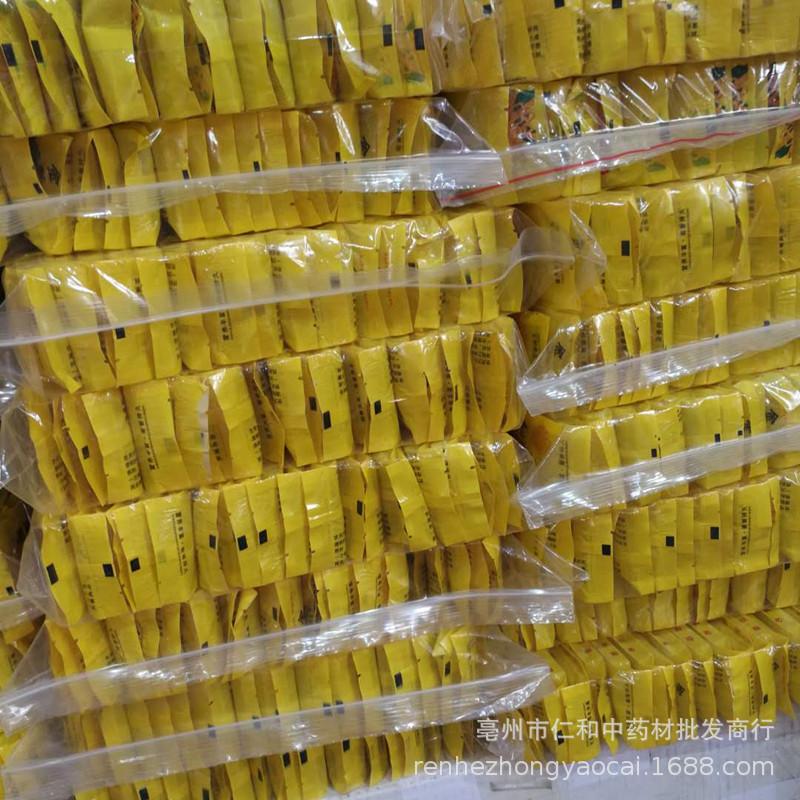 Golden Silk Chrysanthemum Tea Jin Si Huang Ju Large Blooms One Flower Per Cup 100 Count Bag in use