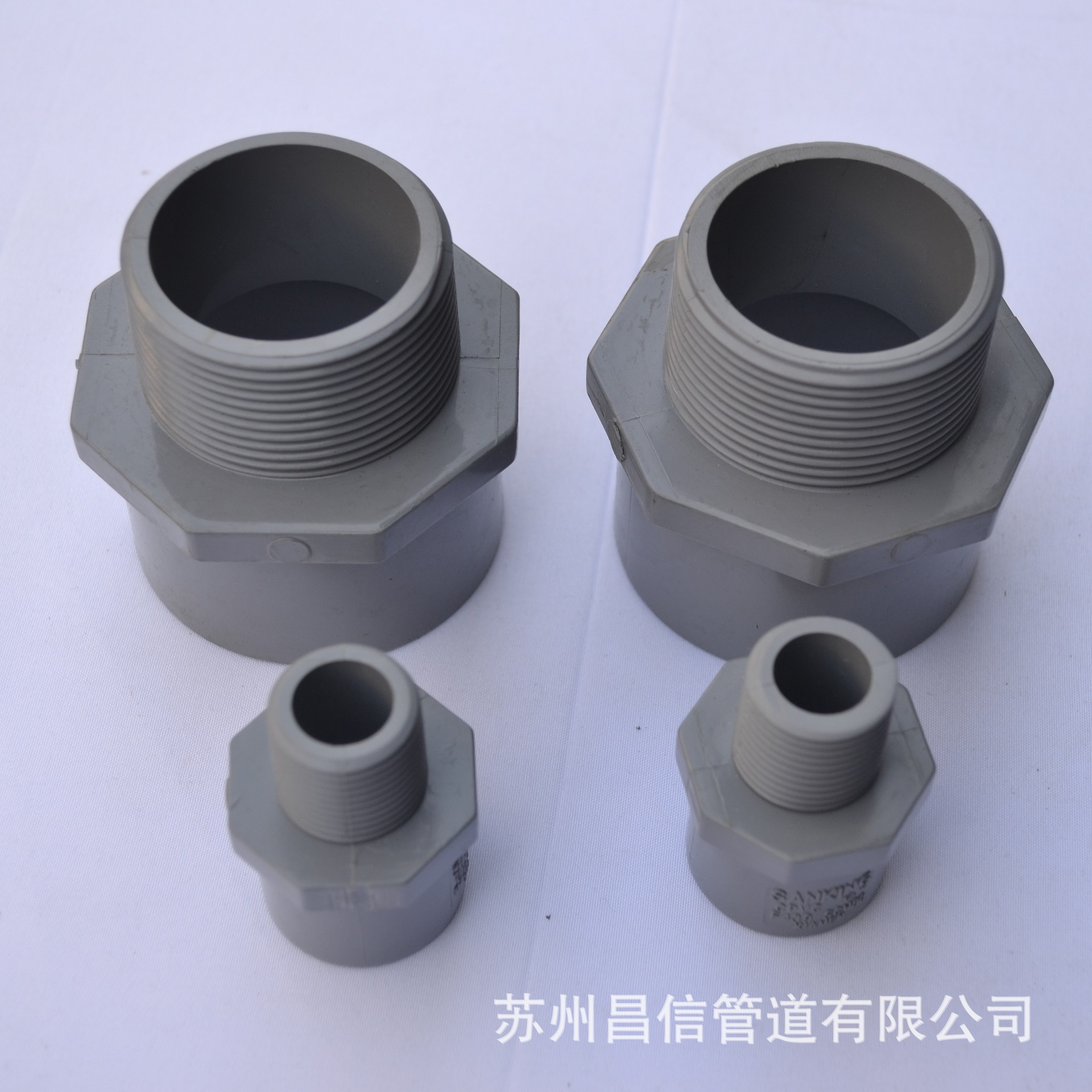 供应SANKING牌 CPVC SCH80 2" 美标S*T  外丝直接头