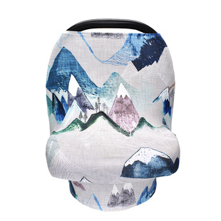 European and American baby stroller cover multifunctional shopping cart baby stroller cover nursing towel cradle cover-Wild World