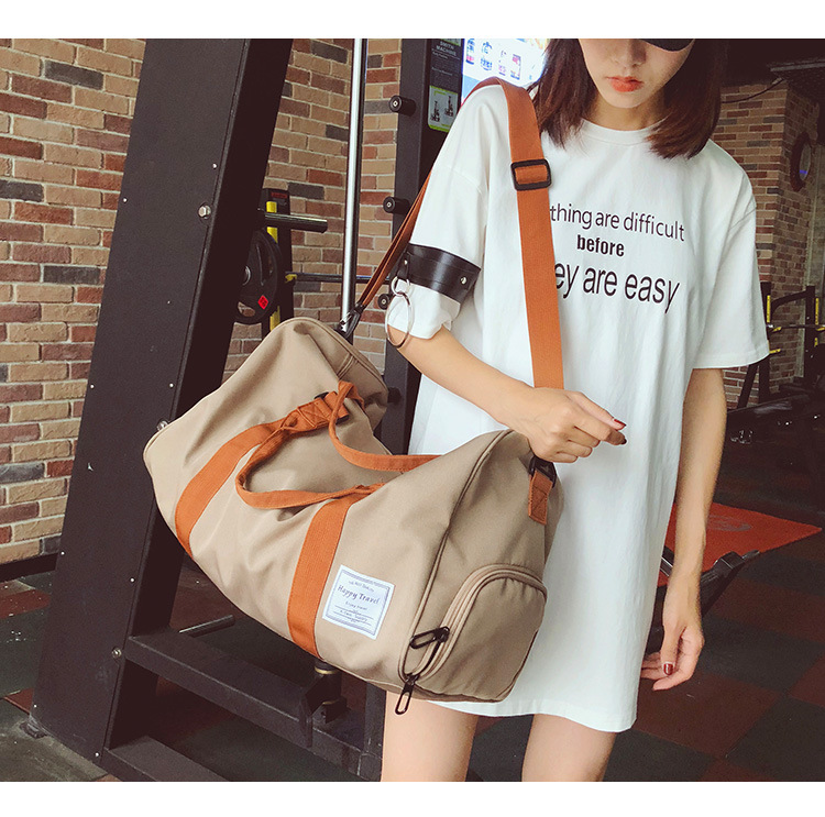 Unisex Basic Classic Style Solid Color Oxford Cloth Travel Bags display picture 13