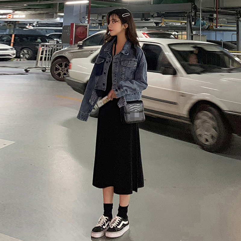 Costume femme en Denim + polyester - Ref 3334552 Image 4