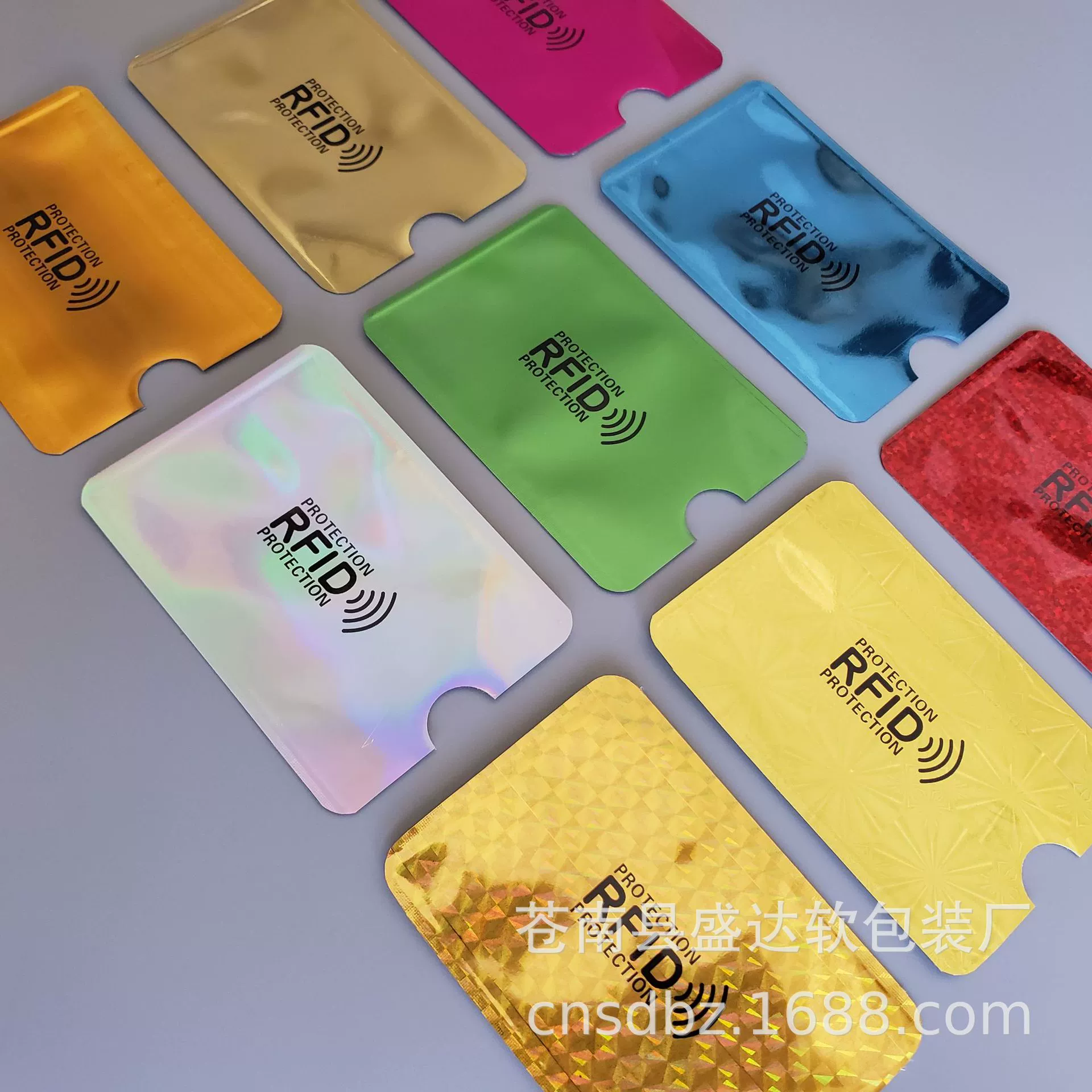 Анти‑магнитный держатель карты RFID, алюминиевый защитный чехол, блокировка RFID, 6.3×9.1 см, легковесный