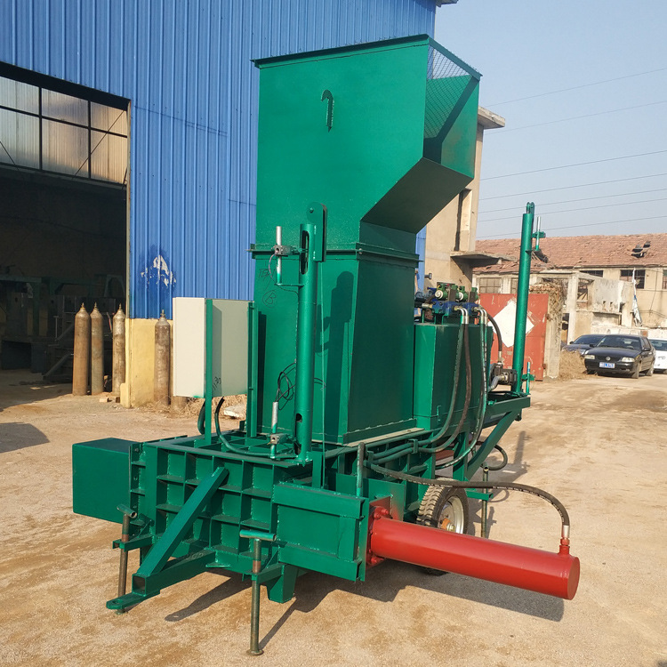 方捆装袋压捆机 全自动型青贮压块机 卧式粉碎秸秆打包机厂家