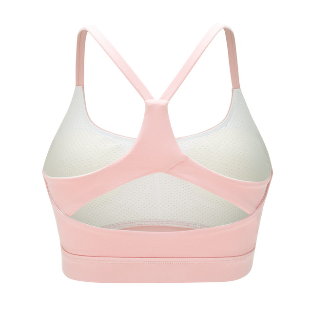 Summer new yoga vest women sports underwear shockproof wear suspender fitness vest bra with chest pad