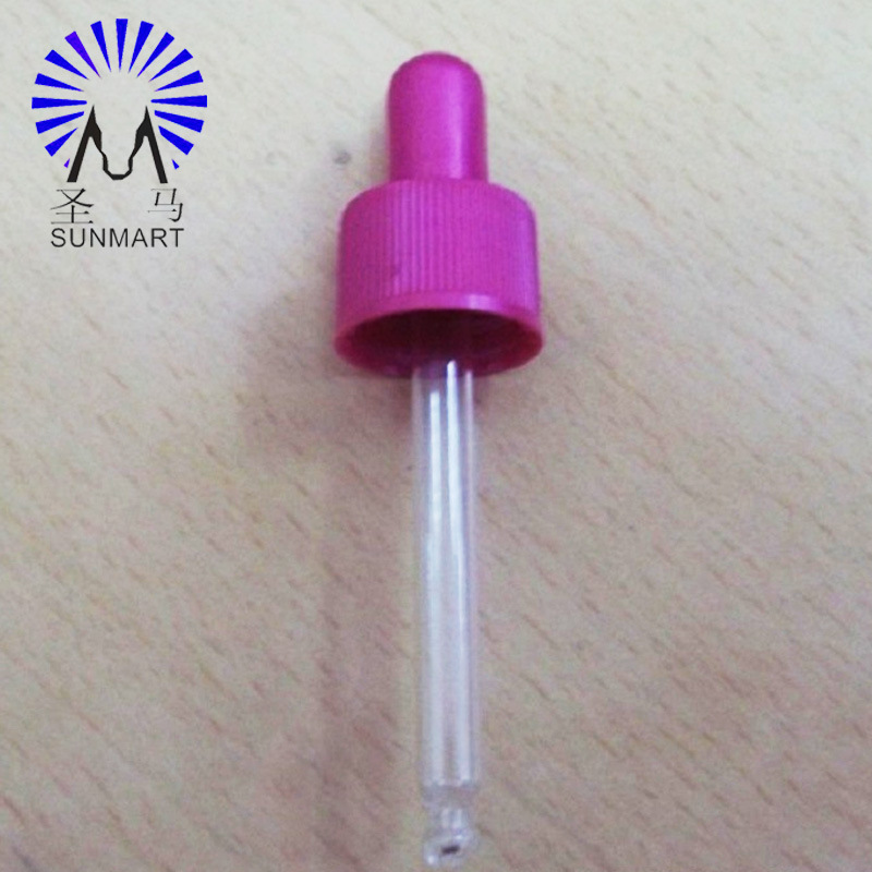 供应口径18MM/410,415带保险扣塑料滴管，包铝滴管