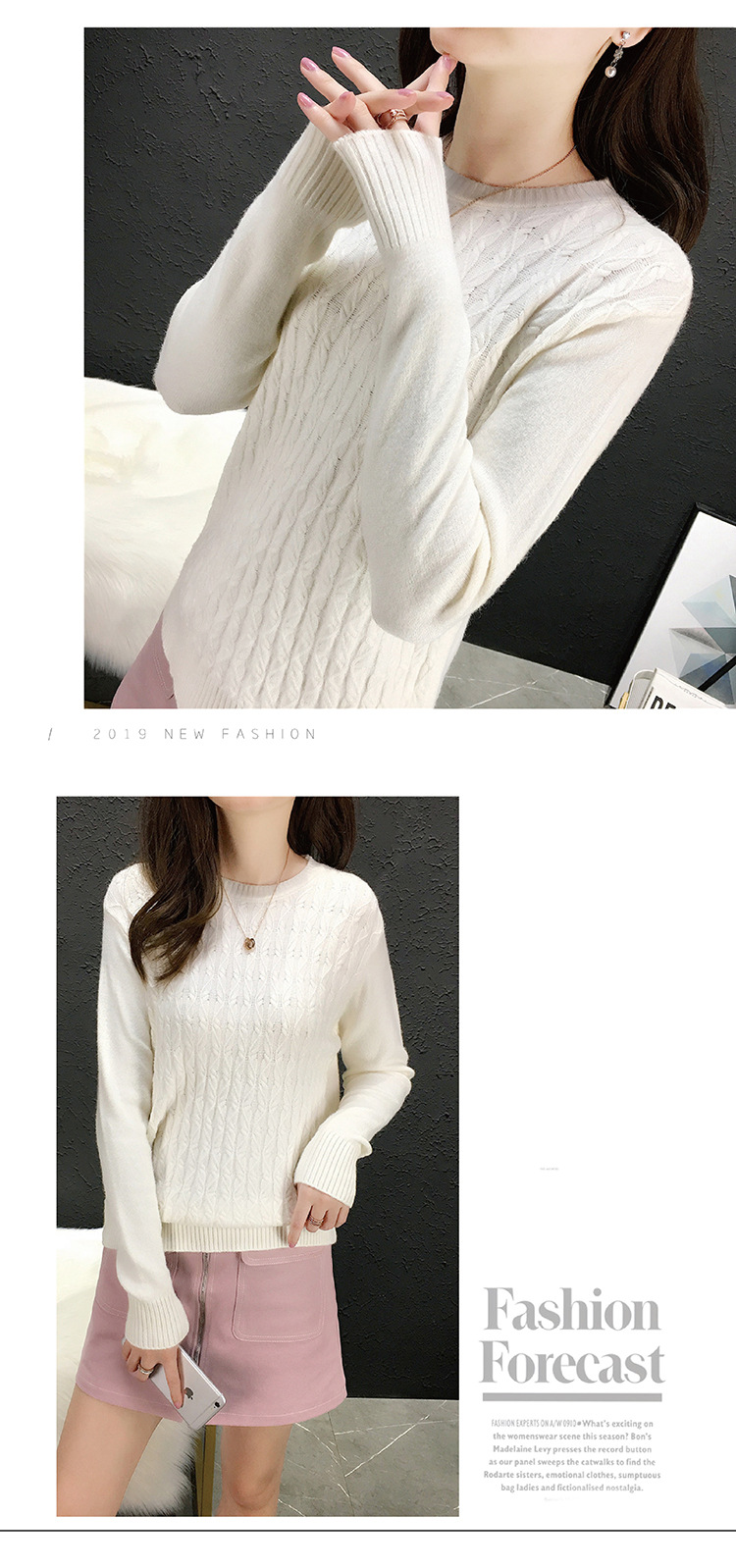 Pull femme en Fibre de polyester Polyester  - Ref 3414270 Image 20