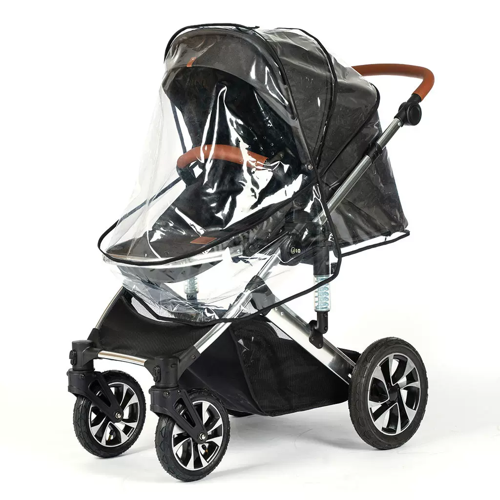 婴儿车雨罩婴儿推车防雨罩婴儿车防风罩童车伞车保暖罩雨衣雨披防