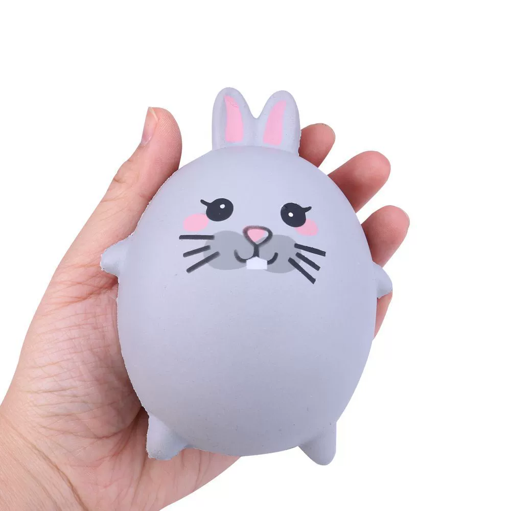 Игрушка-мягкая модель (Xibao) Мороженое-Кот — полиуретан, медленное восстановление, с ароматом, 6.7×5.5×5.8 см