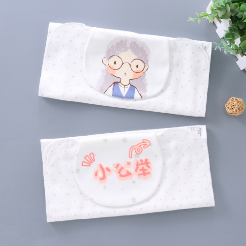 Hector's New Character Cotton Gauze Sweat Towel Children's Back Towel Baby Sweatproof Towel Face Towel Wholesale