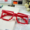 Children's glasses for baby, mosaic, lens, Korean style