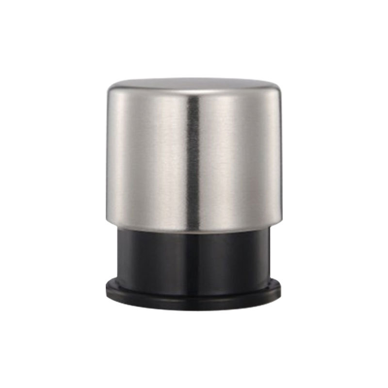 廠家按壓式不銹鋼塑料ABS紅酒塞贈禮食品級硅膠紅酒真空瓶塞批發(fā)