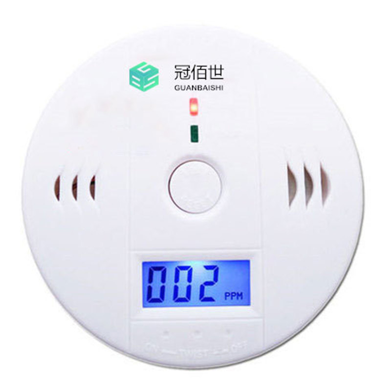 家用壹氧化碳報警器CO濃度超標報警器蜂窩煤煙霧探測報警器家用