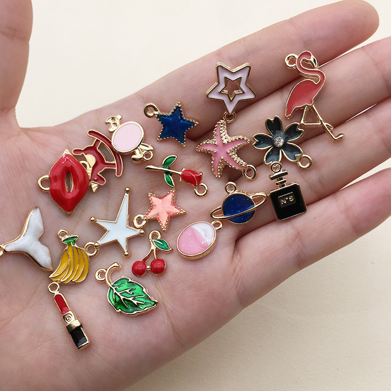 Cute Cartoon Alloy Enamel Jewelry Accessories display picture 7