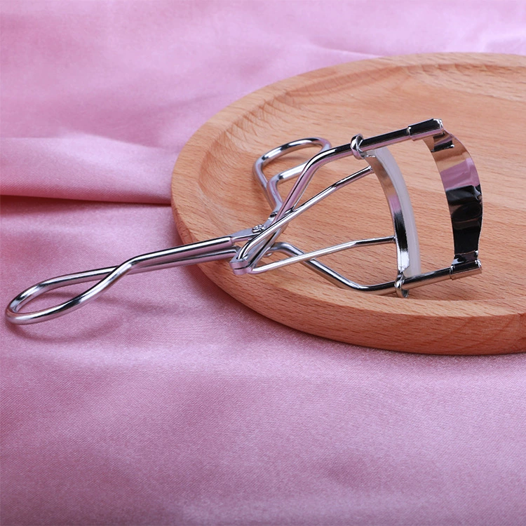 Curling silver full metal eyelash curler stainless steel, 3D, direct factory sales