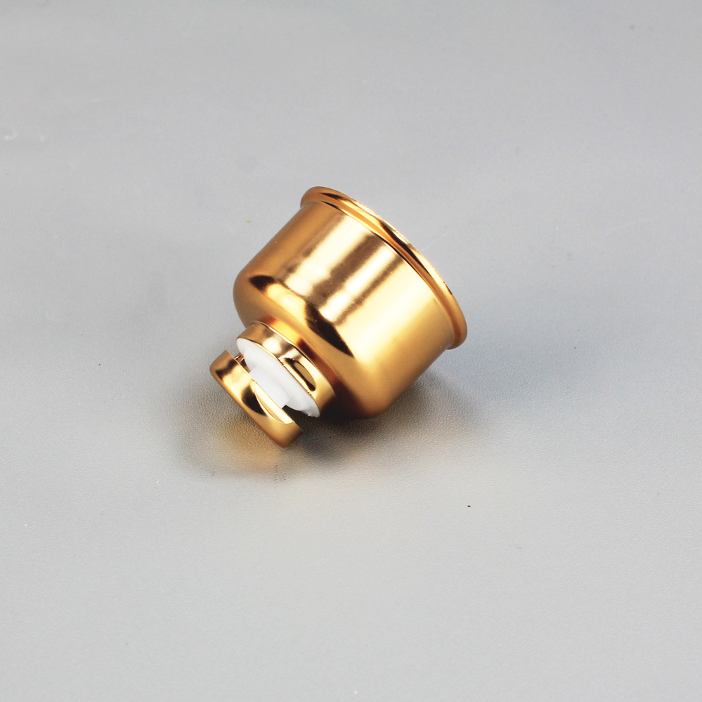 厂家直销，24mm金色叮当盖，化妆品分装瓶用盖子 多色可选