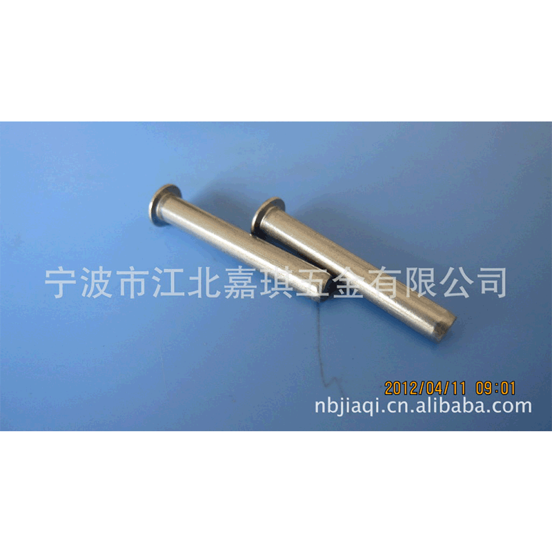 供应不锈钢SUS304圆头实心铆钉