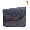 Fei Hu macbook Sleeve 15.6 inch Dark grey