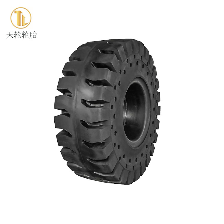 天轮品牌30装载机实心轮胎17.5-25 三包品质