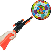 热卖儿童吸盘软弹枪儿童玩具发射手枪塑料玩具枪彩色长枪