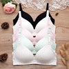 Cotton thin wireless bra, sexy underwear, comfortable push up bra for elementary school students