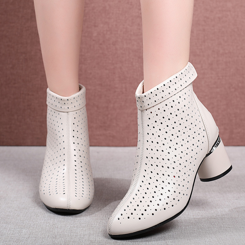 Bottes femme en En cuir - Ref 3355133 Image 1