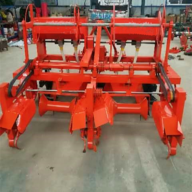 吉林旋耕起垄施肥覆膜机多功能地瓜种植机红薯打垄施肥一体机图片