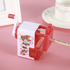 廠家直銷創意手搖削筆器卡通學生卷筆刀鉛筆刀批發兒童節禮物獎品
